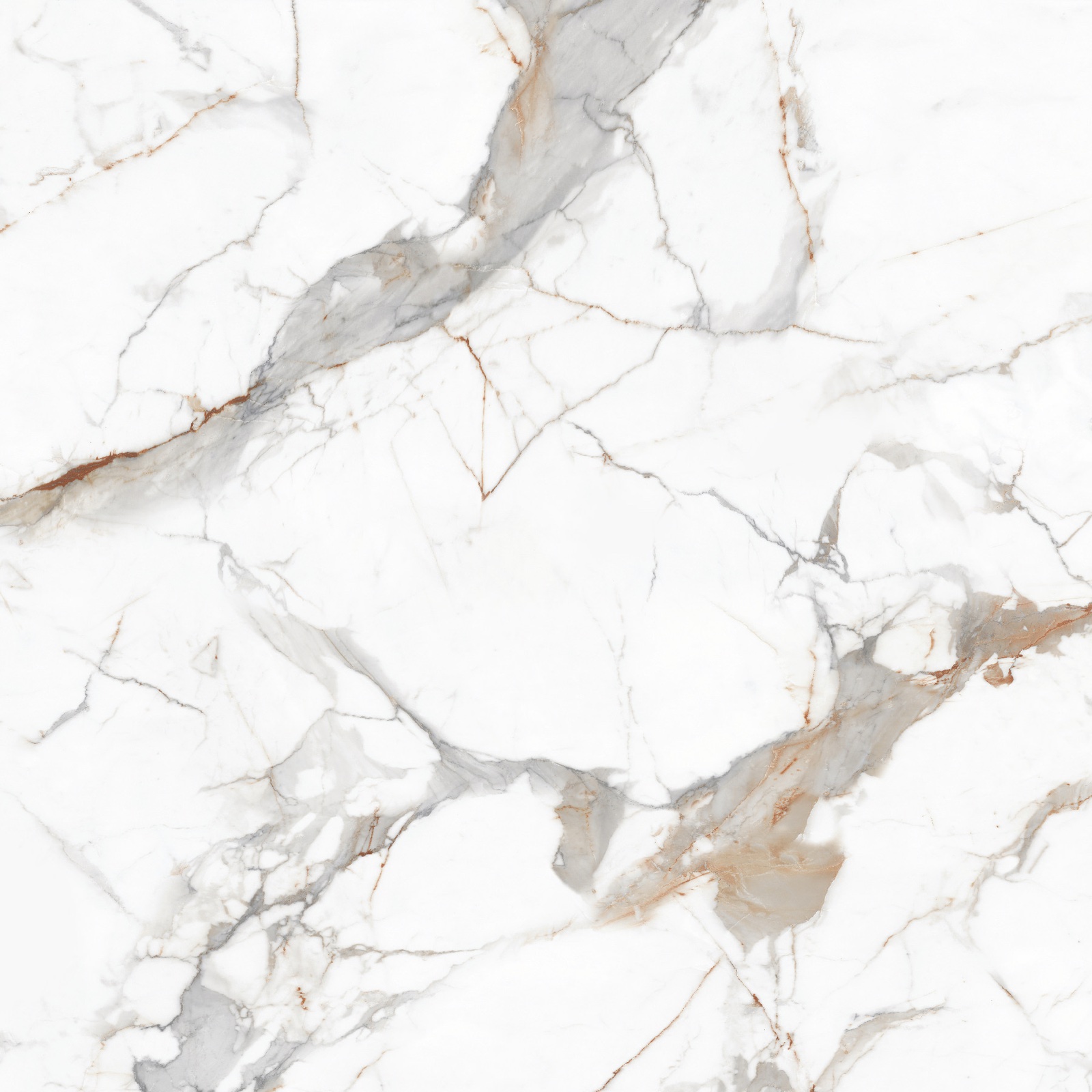 Калаката Оро/Calacatta Oro Белый Пол. 60x60