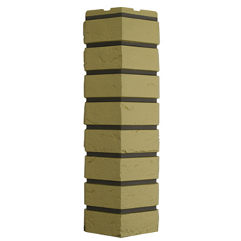 Наружный угол Дачный Кирпич баварский (Песочный)