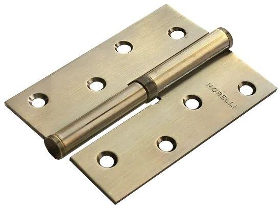 Петля стальная левая MSD 100X70X2.5 бронза античная