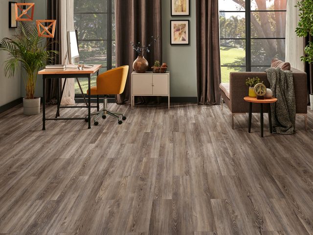 LVT Prime click Clay brown планка 1120x169