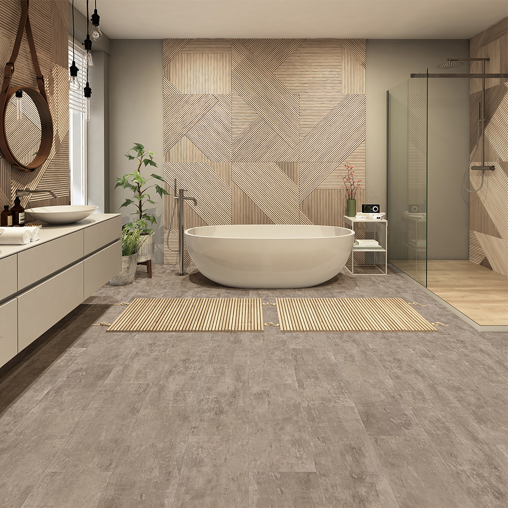 LVT Prime click Rich brown плитка 1120x169