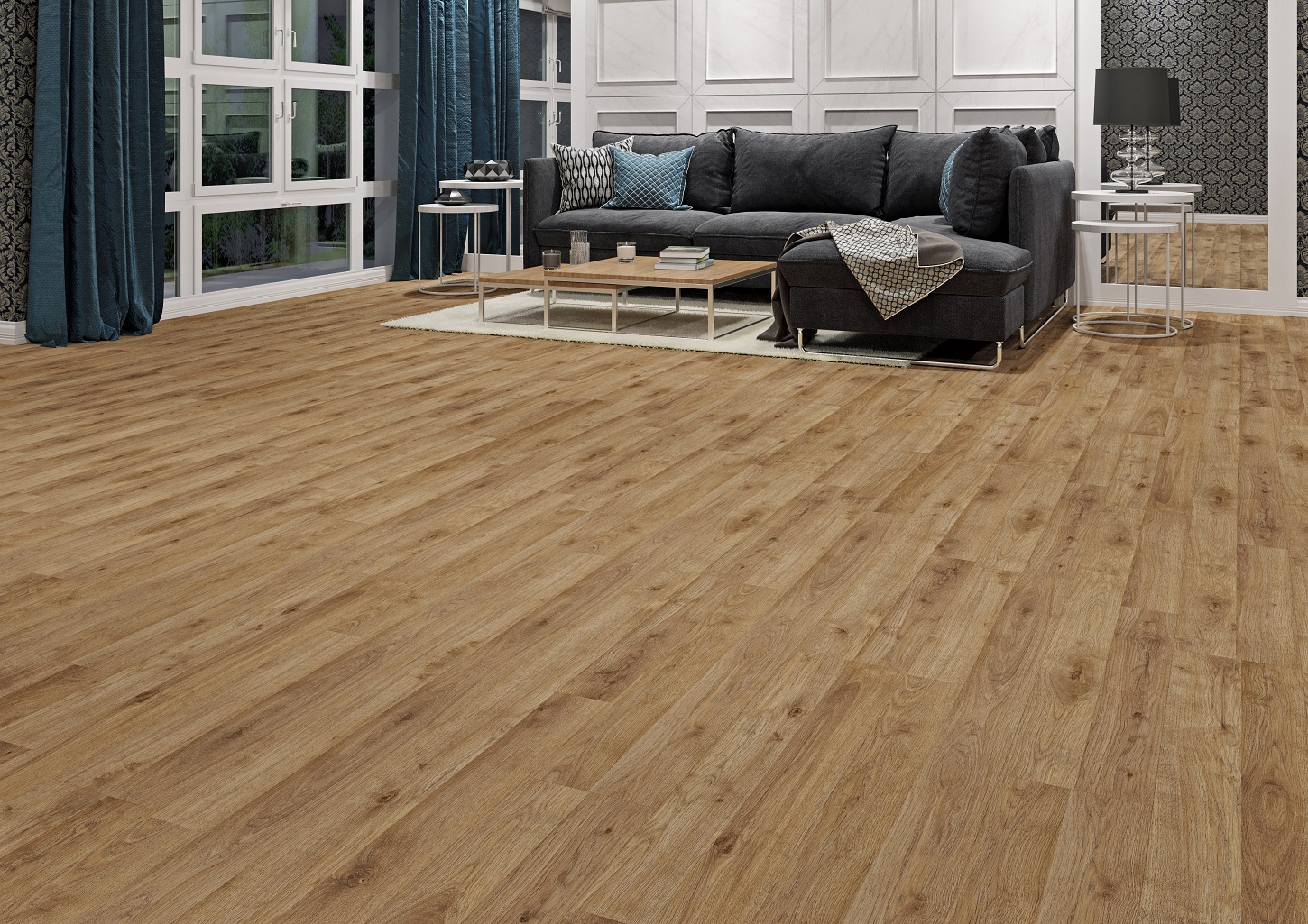 Eco-Tec D1805 Дуб Дворцовый 1380 х 193