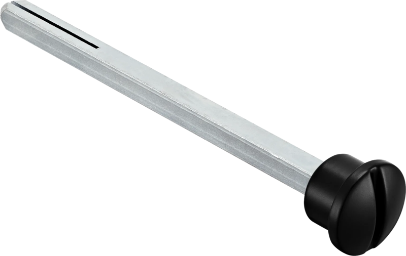 Четырехгранник 110мм с кнопкой LUX-SPINDLE-WC черный