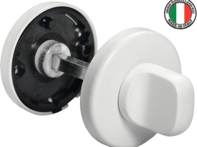 Завертка сантехническая LUX-WC-R белый