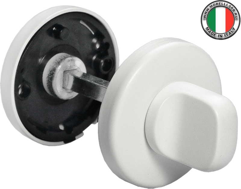 Завертка сантехническая LUX-WC-R белый